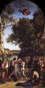 Corot Camille The Baptism of Christ oil painting picture wholesale